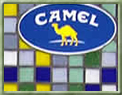 Mesa de mosaico, modelo Camel quadrada