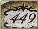 Número de Mosaico Classico