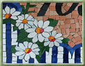 Numero de Mosaico Floral Margaridas